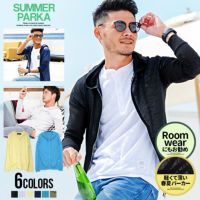 VICCI(ビッチ)カラーサマーニットダブルジップパーカー/全6色