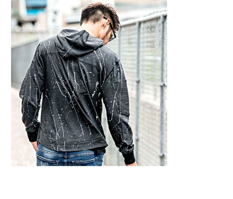 REASON(リーズン)CYPRESS SPLATTER MOTO HOOD/全1色