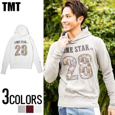 TMT(ティーエムティー)GAZE MINI FRENCH TERRY PULLOVER PARKA (LONE STAR)/全3色