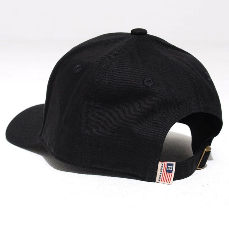 TSTS 黒キャップ Healthknit(ヘルスニット)ツイル刺繍キャップ/全8色