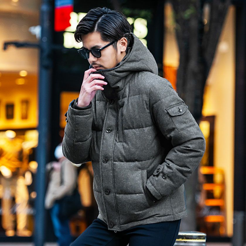 送料無料】CavariA(キャバリア)フード付きダウンジャケット/全5色 