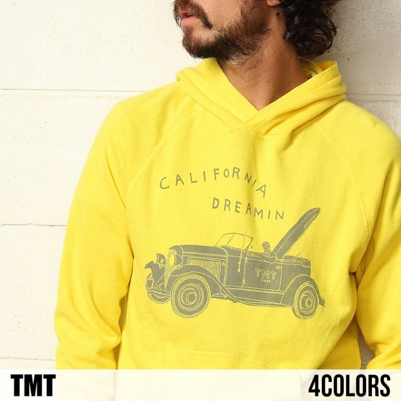 TMT(ティーエムティー)GAZE MINI FRENCH TERRY PULLOVER HOODIE(CAR)/全4色