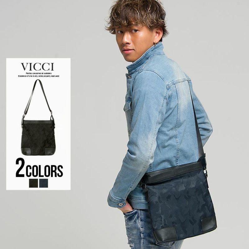 VICCI(ビッチ)カモフラージュ柄サコッシュ/全2色