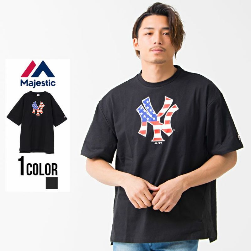 Majestic(マジェスティック)S/S TEAM LOGO BIG T(NY)/全1色