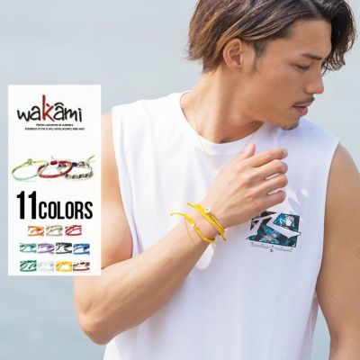 wakami(ワカミ)ブレスレット3本セット/全11色