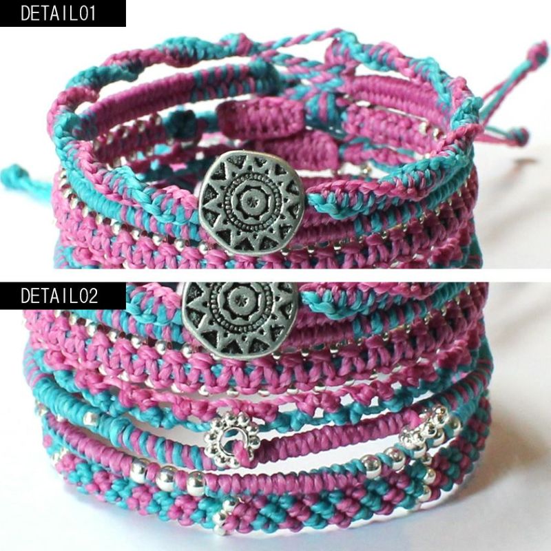 ブレスレット メンズ wakami(ワカミ)EARTH ブレスレット/全6色