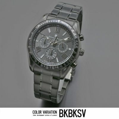 時計 メンズ Salvatore Marra(サルバトーレマーラ)電波ソーラークロノ