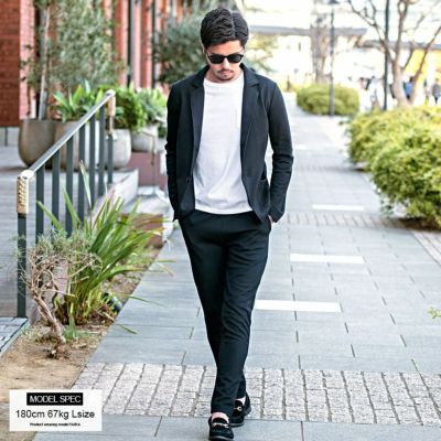 VICCI(ビッチ)カットテーラードジャケットセットアップ(フル