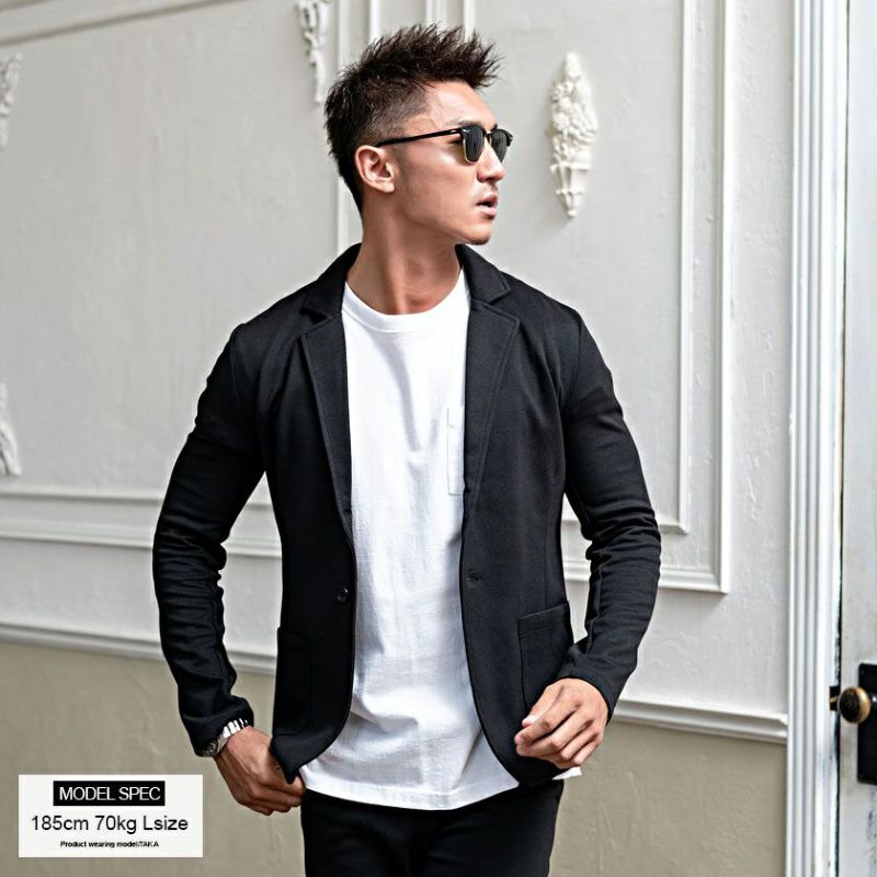 VICCI(ビッチ)カットテーラードジャケットセットアップ(フル