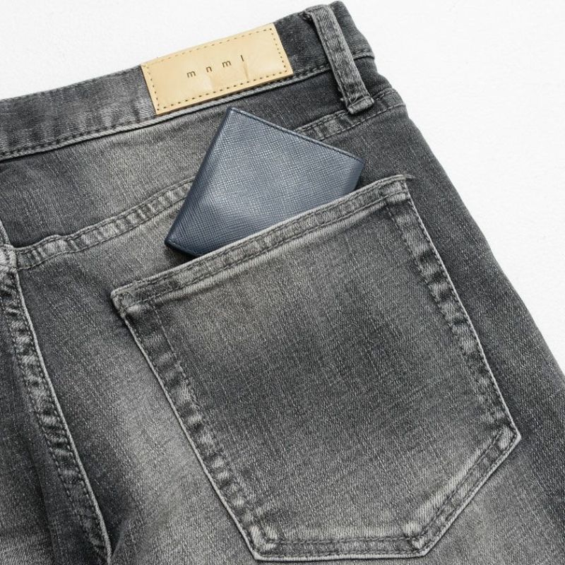 mnml(ミニマル)M1 DENIM STRETCH GREY/全1色