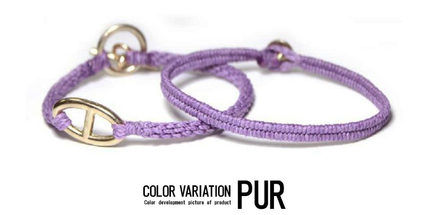 wakami(ワカミ)2STRAND ANCOR BRACELETS/全6色 