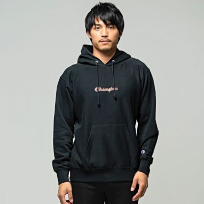 Champion(チャンピオン)ロゴ刺繍入りプルオーバーパーカー/全4色