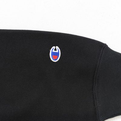 美品★MONCLER ボクシングチャンピオンシップトレーナーSネイビー　4P91 スウェット メンズ Champion(チャンピオン)ロゴ刺繍入り