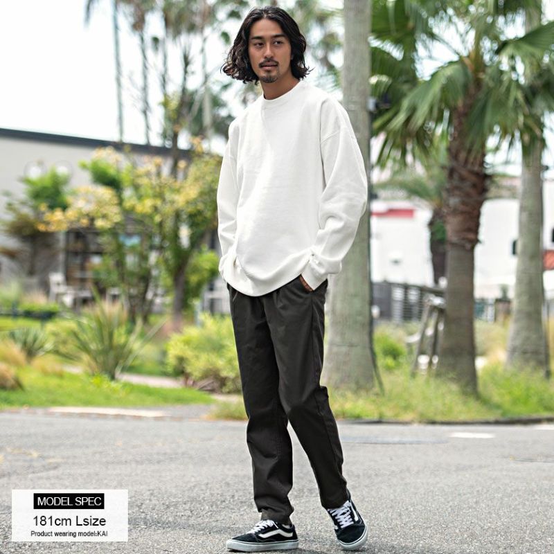 2020fw CAVEMPT C.E ホワイトラインクルーネッククルーネック