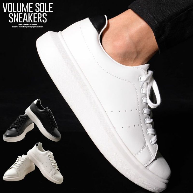 Bitter select(ビターセレクト)ボリューミーデザインソールレースアップスニーカー/全2色