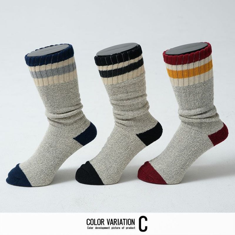 Healthknit(ヘルスニット)3パックロングソックス/9種類