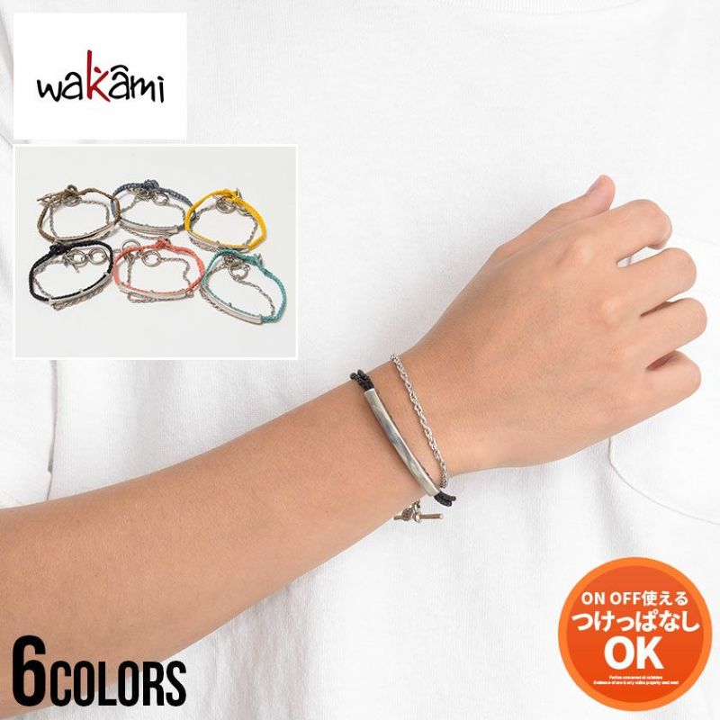 wakami(ワカミ)2Strands ID Bracelet/全6色