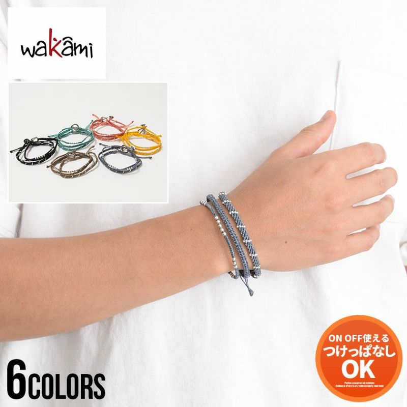 wakami(ワカミ)3Strand Bracelet/全6色