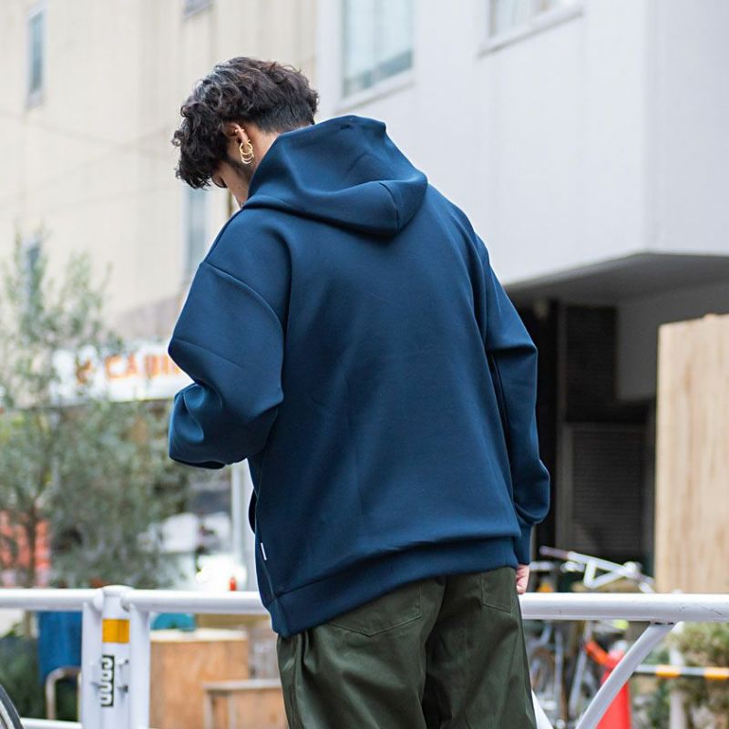パーカー メンズ FILA(フィラ)ロゴプリントストレッチプル
