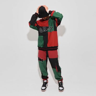 GRIMEY(グライミー)SINGGANG JUNCTION ALL OVER PRINT SWEATPANTS/全2色