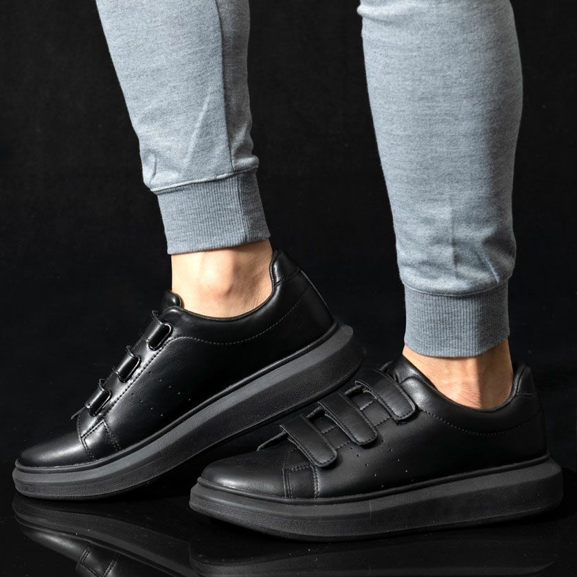 Bitter select(ビターセレクト)ボリューミーソールPUレザーローカットスニーカー/全2色