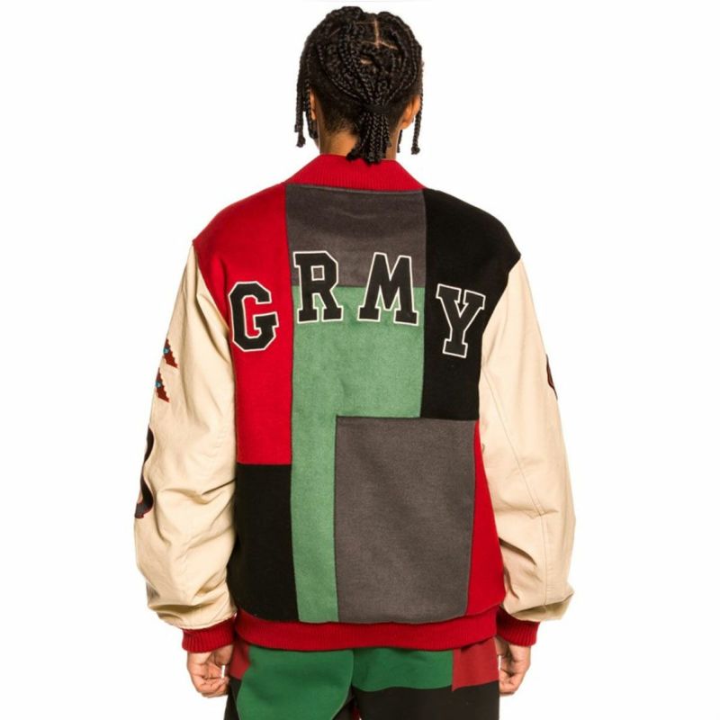 GRIMEY(グライミー)SINGGANG JUNCTION WOOL BASEBALL JACKET/全2色