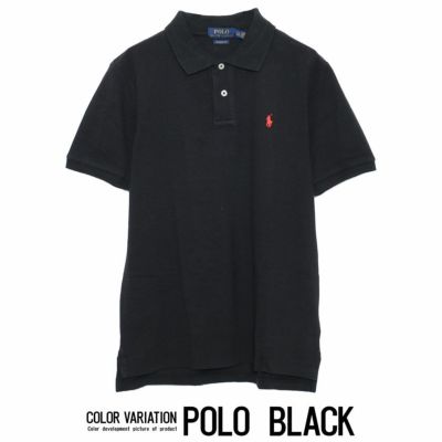 POLO RALPH LAUREN(ポロラルフローレン)ベーシックワンポイント刺繍半袖ポロシャツ/全7色