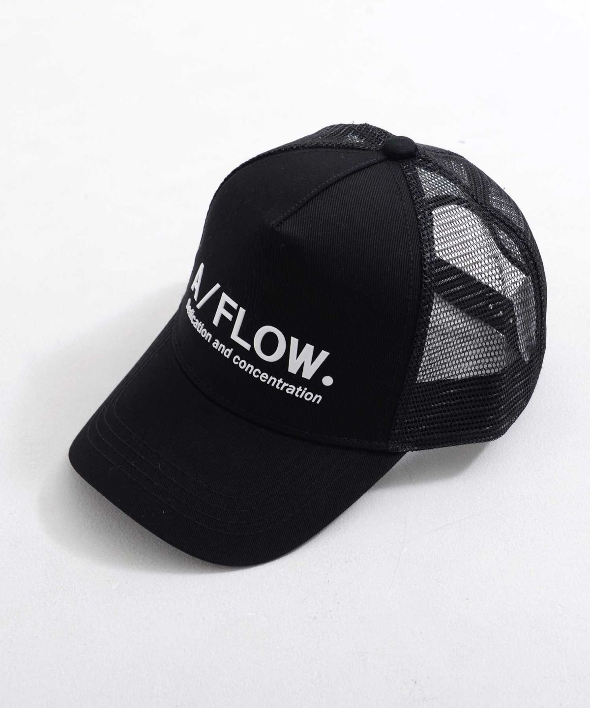 Bitter select(ビターセレクト)立体ロゴプリントメッシュキャップ/全4色