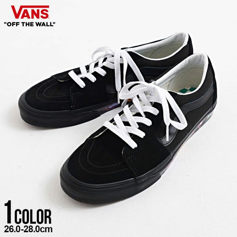 VANS(バンズ)Lifestyle Sk8-Low (Vans Market) Black/Neon/全1色