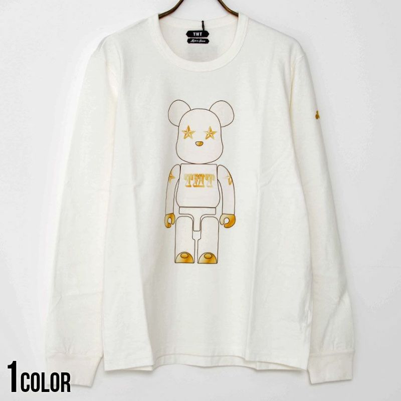 TMT(ティーエムティー)BE@RBRICK×TMT L/SLAMERICAN JERSEY/全2色