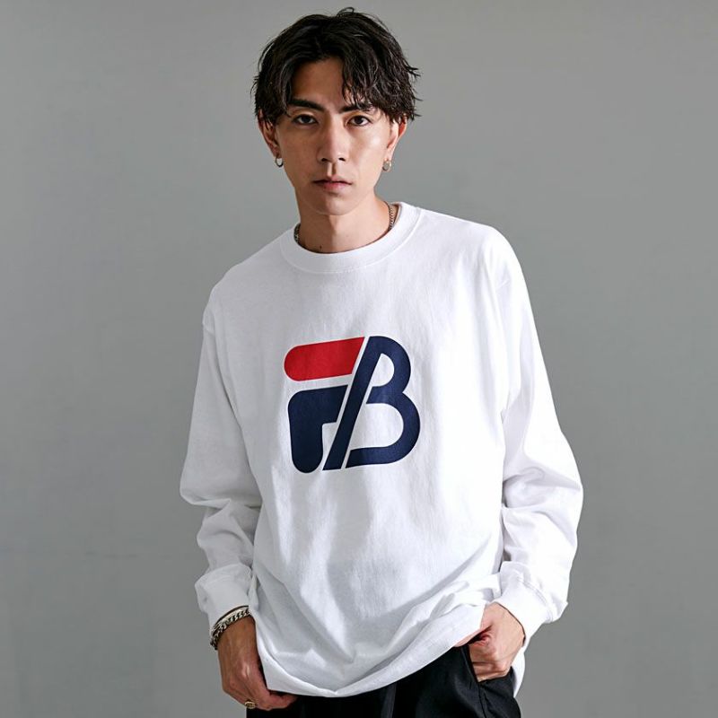 FILA×BE:FIRST(フィラ×ビーファースト)L/S TEE/全3色