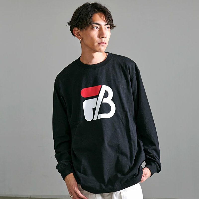 FILA×BE:FIRST(フィラ×ビーファースト)L/S TEE/全3色