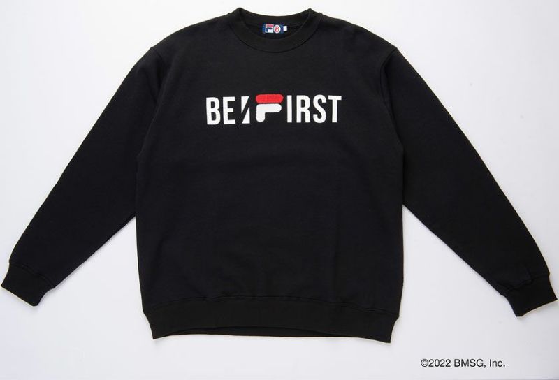 FILA×BE:FIRST(フィラ×ビーファースト)Crew Neck SWT/全3色