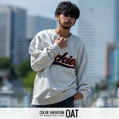 Dickies(ディッキーズ)カレッジロゴ裏毛トレーナー/全8色