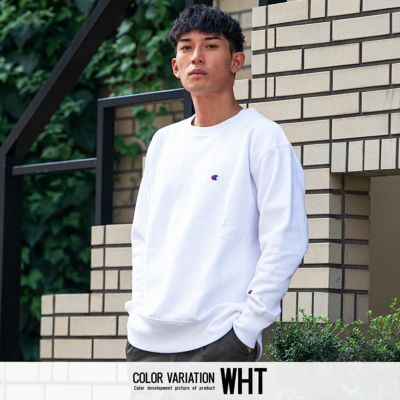 スウェット メンズ Champion(チャンピオン)裏起毛スウェットCロゴ