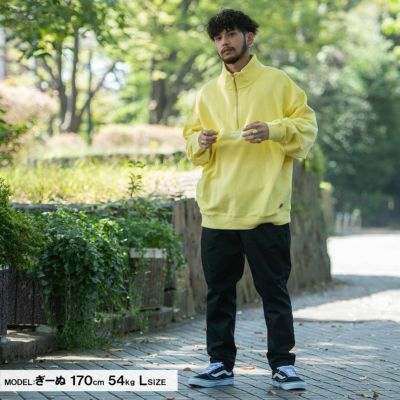 Dickies(ディッキーズ)裏毛ハーフジップトレーナー/全7色