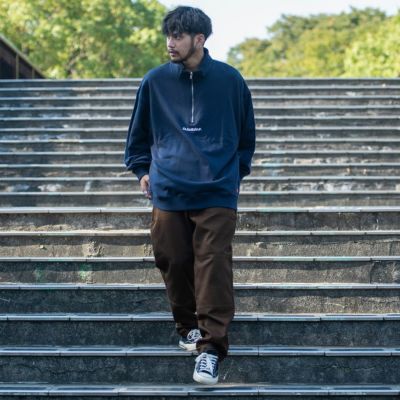 Dickies(ディッキーズ)裏毛ハーフジップトレーナー/全7色