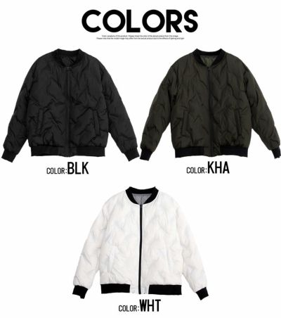 入荷中 CavariA(キャバリア)シームレスMA-1ダウン/全3色 ブレスレット・バングル