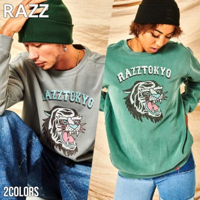RAZZIS(ラズ)Rロゴサガラワッペンボアスタジャン/全1色