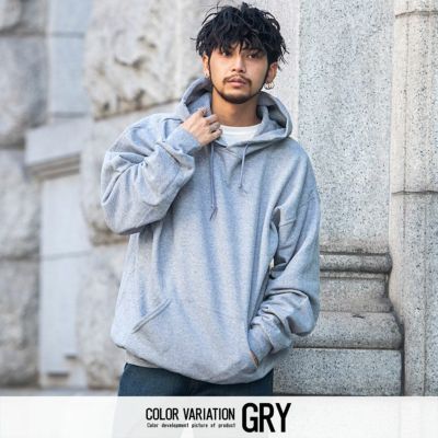 パーカー メンズ JERZEES(ジャージーズ)裏起毛プルパーカー/全4色