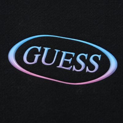 GUESS(ゲス)袖ロゴ長袖プルオバーパーカー/全3色