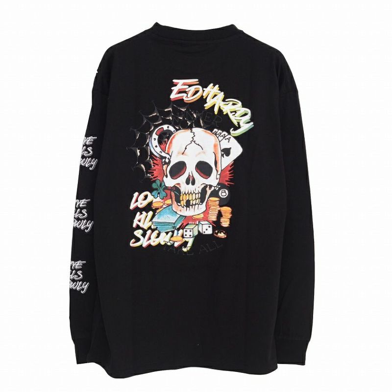 ED HARDY(エドハーディー)プリント長袖Tシャツ2タイプ/全6色
