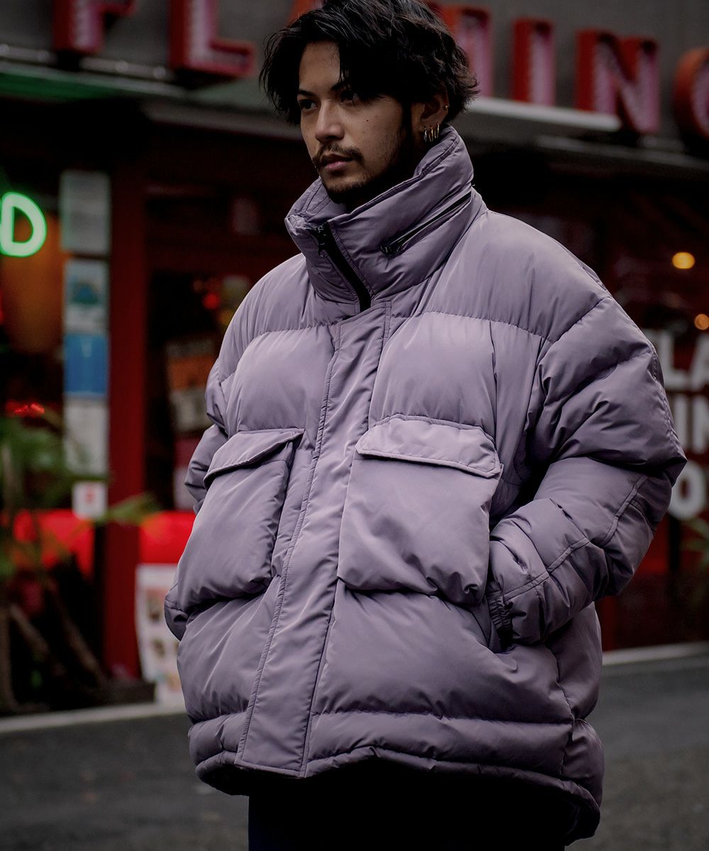 CavariA(キャバリア)中綿スタンドビッグブルゾン/全3色