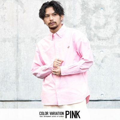 HOT正規品新品・未使用【Polo Club】長袖シャツ　Lサイズ　ピンク トップス