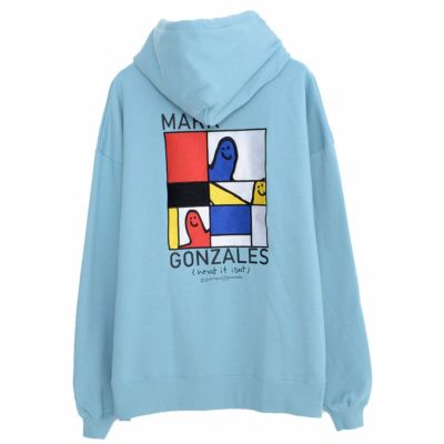 MARK GONZALES(マークゴンザレス)裏起毛BIGパーカー/全4色