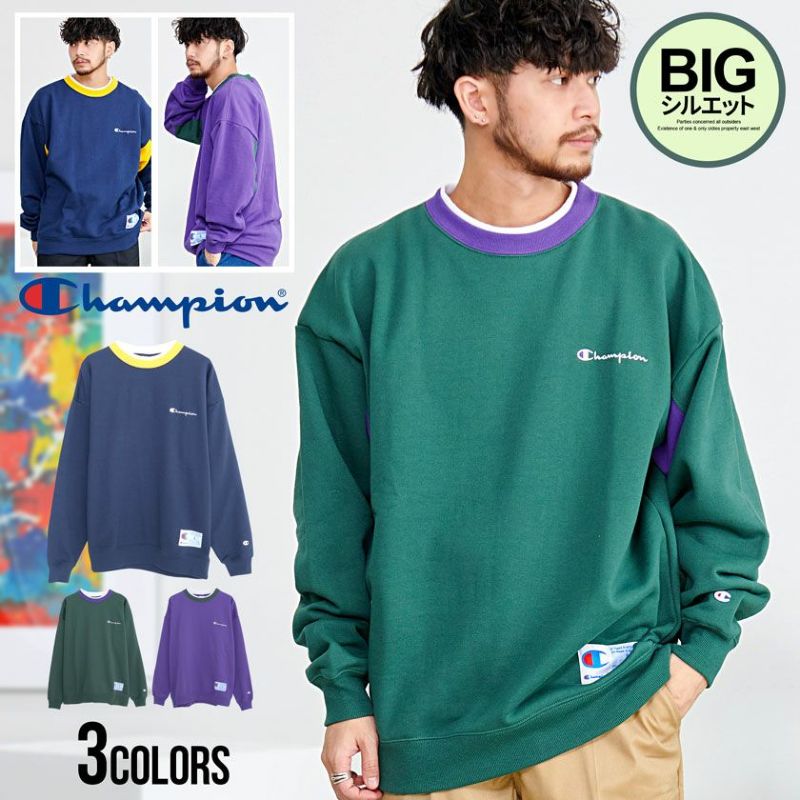 Champion(チャンピオン)CREWNECK SWEATSHIRT/全3色