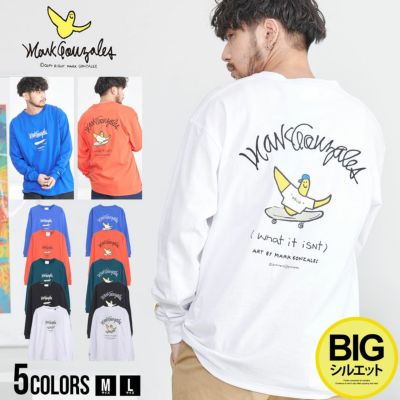 MARK GONZALES(マークゴンザレス)スケボープリントL/S TEE/全5色