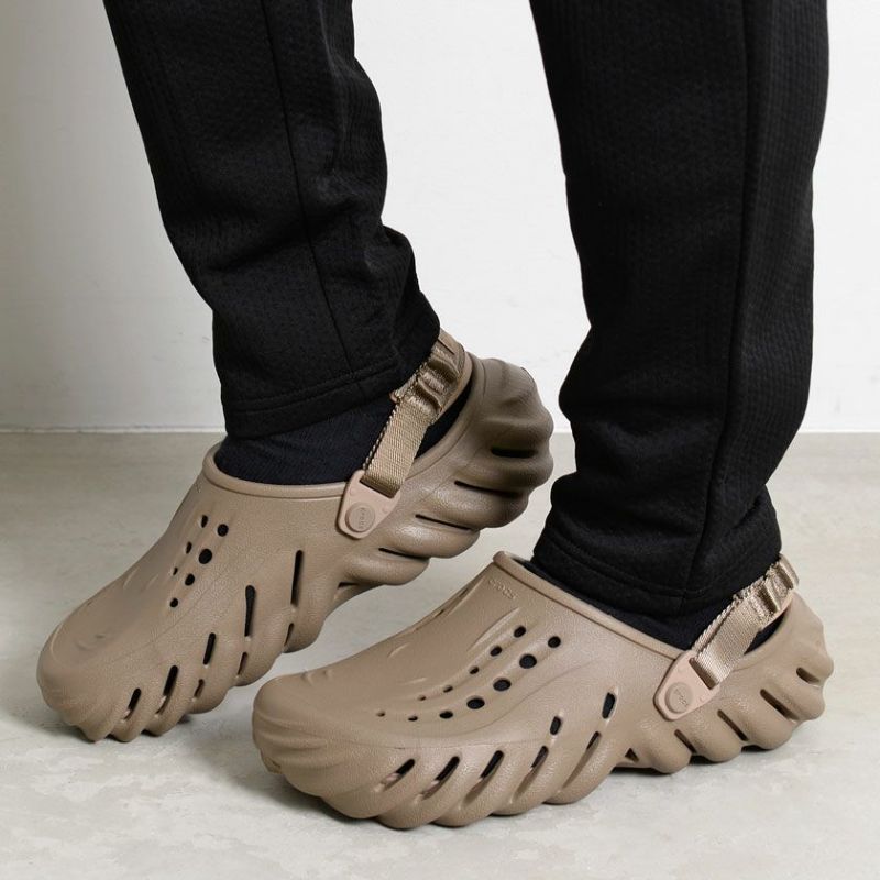 通販の【公式】 クロックス エコークロッグ カーキ 27cm - 靴
