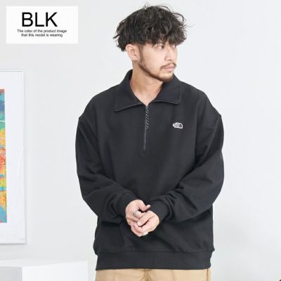 THE NORTH FACE(ザノースフェイス)HALF ZIP UP SWEATSHIRTS/全2色