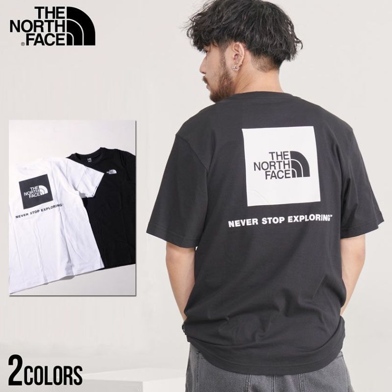 THE NORTH FACE(ザノースフェイス)COTTON NSE BOX LOGO S/S R/TEE/全2色